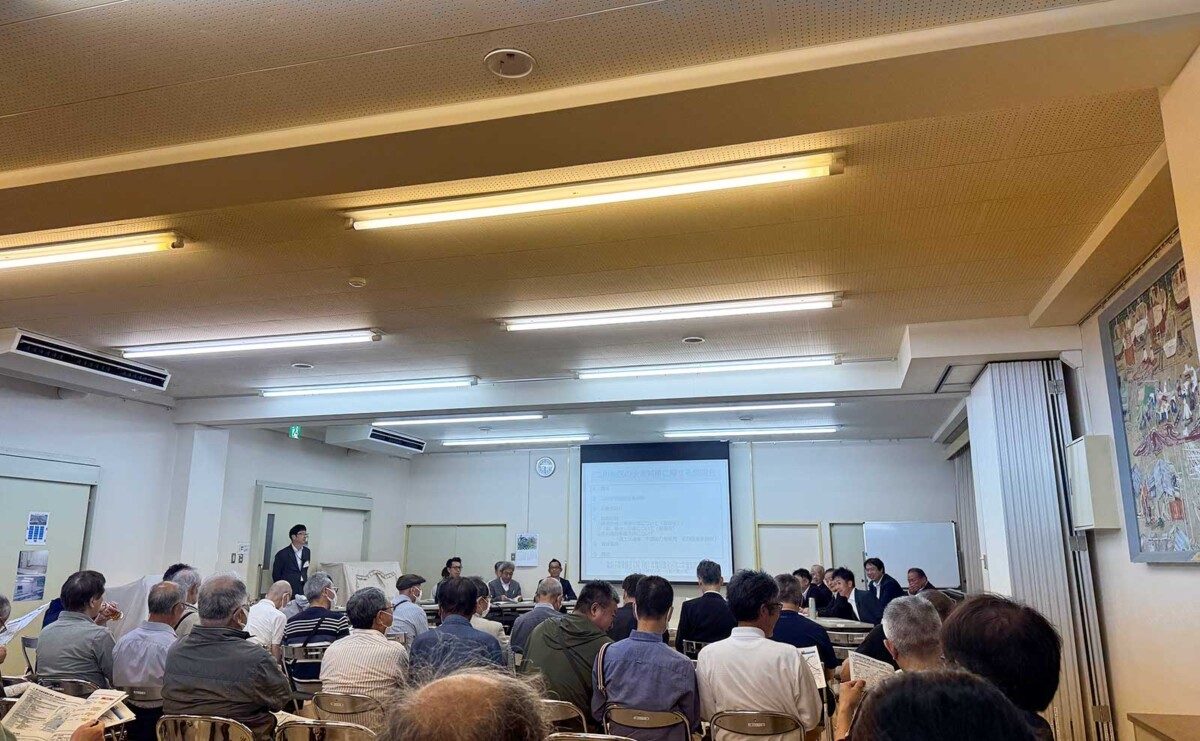 浜松湖西豊橋道路についての住民説明会